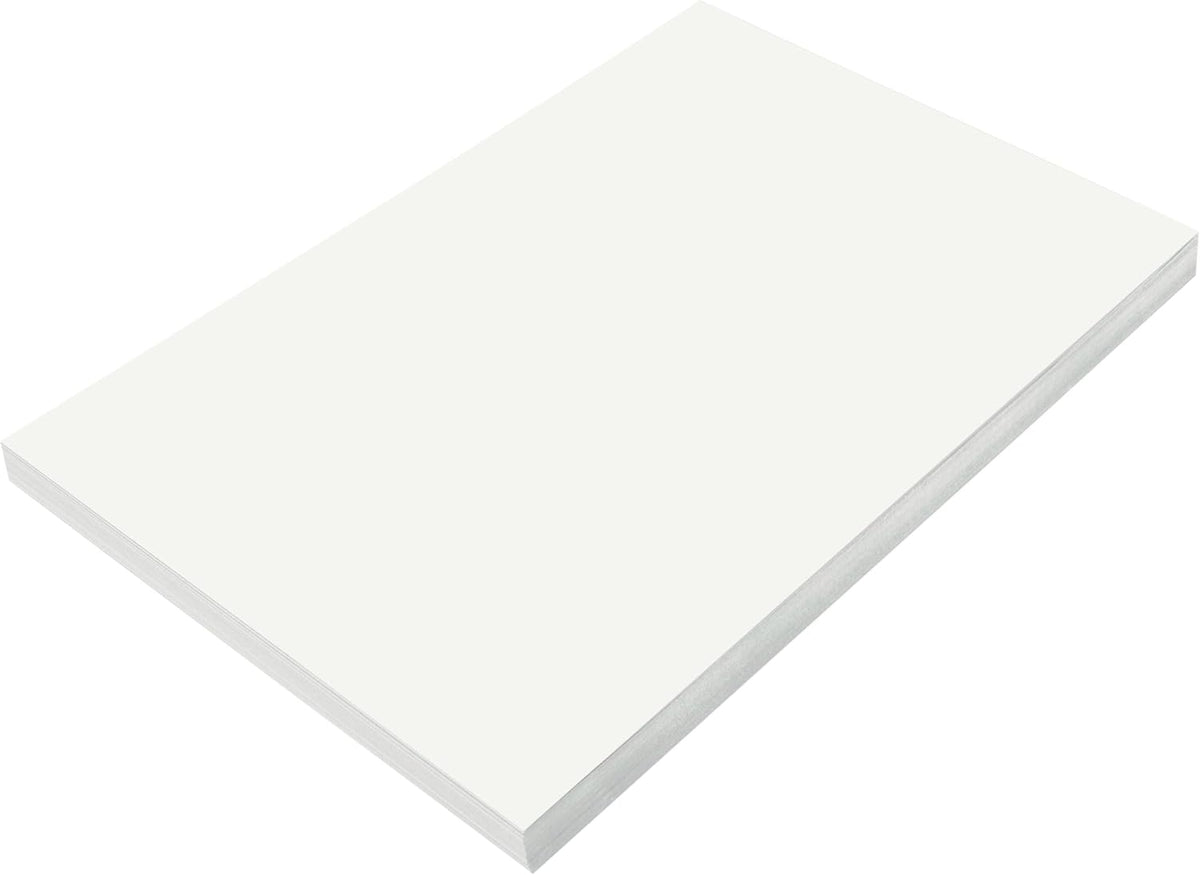 PAPER: CARDSTOCK, WHITE, 12"X18", 100/pk