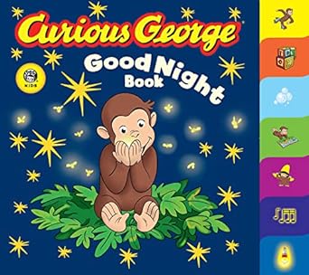 Curious George Good Night Book Tabbed- BB