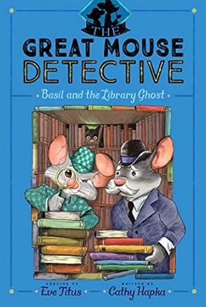 Great Mouse Detective Basil and the Library Ghost