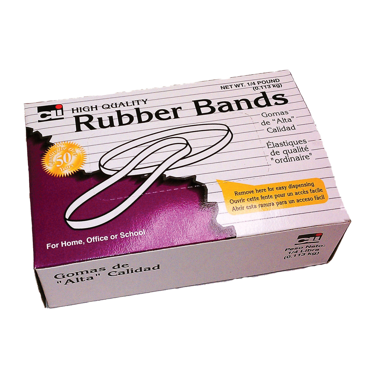 RUBBER BANDS: #16, 1/4 lb