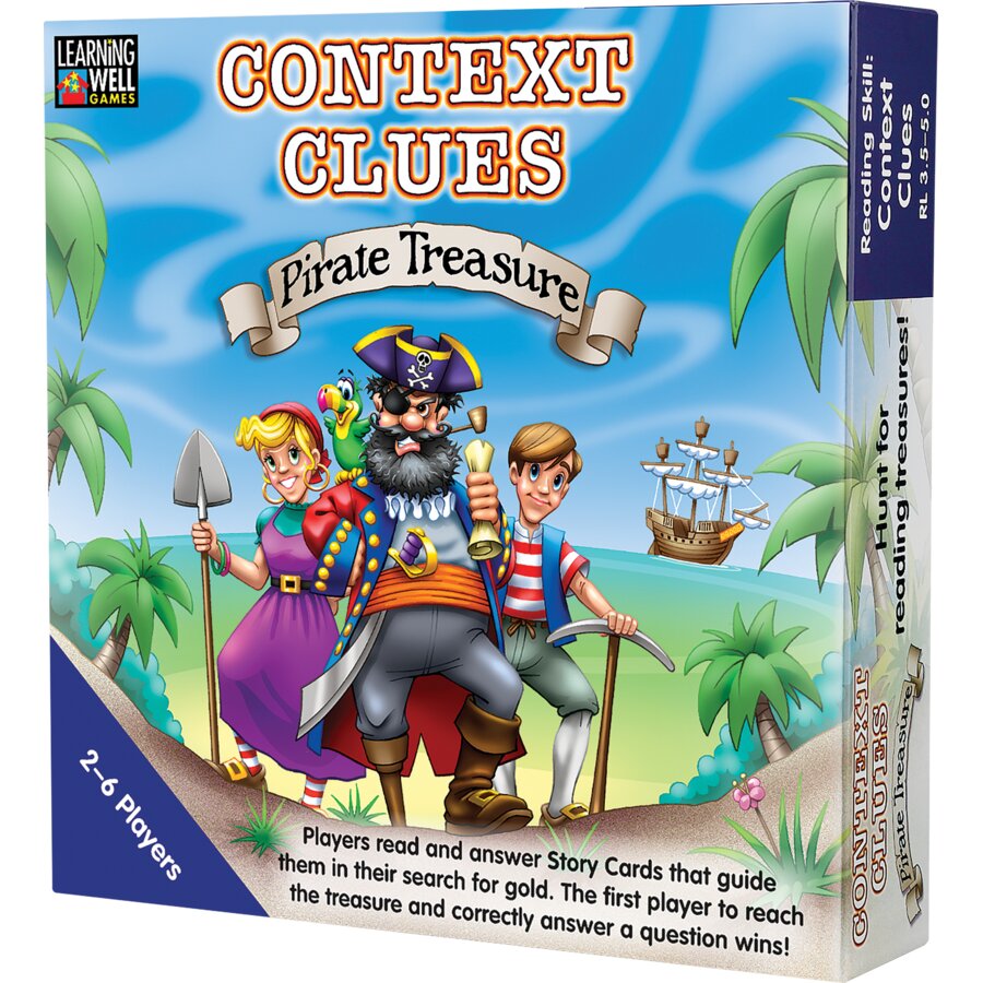 Context Clues Game Blue Level box