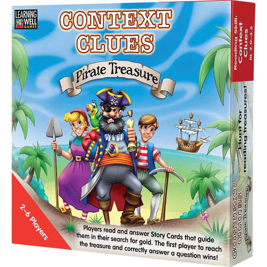 Context Clues Game Red Level box