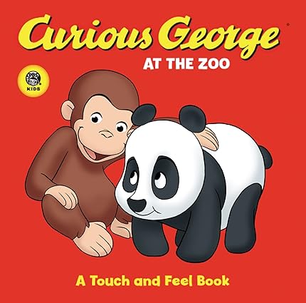 Curious George at the Zoo - Touch and Feel Board Book