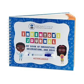 Brown Toy Box Inventor's Journal