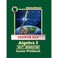 Answer key to Algebra I Next Generation Course Workbook