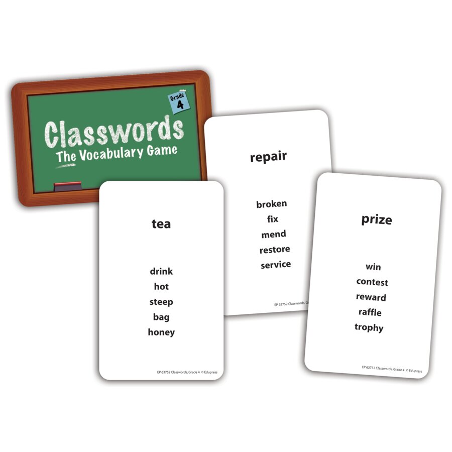 Classwords Grade 4 contents