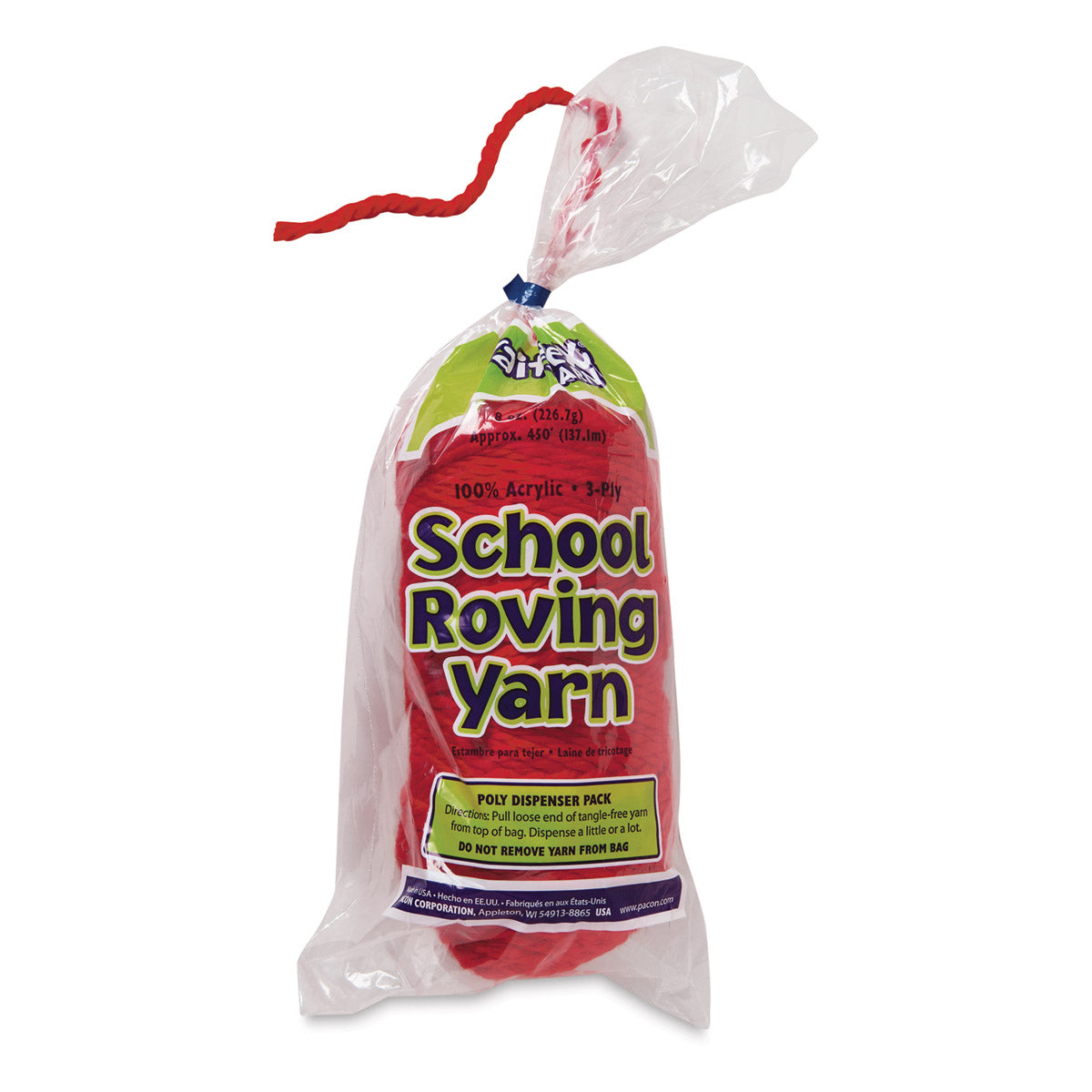 Trait-Tex® School Roving Yarn, 8 Oz Yds. - A1 School Supplies