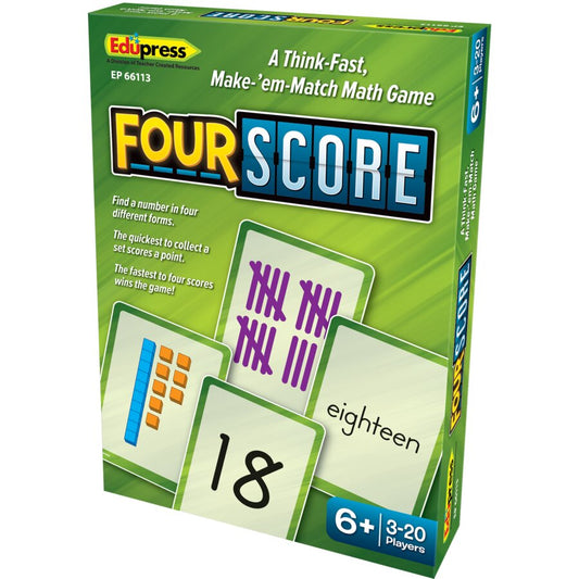 Four Score Card Game: Math