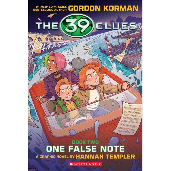39 Clues Graphic Novel #2: One False Note – Menucha Classroom Solutions