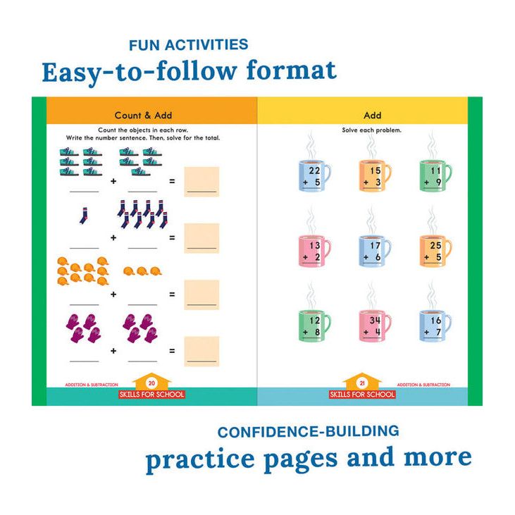 Addition and Subtraction Activity Book