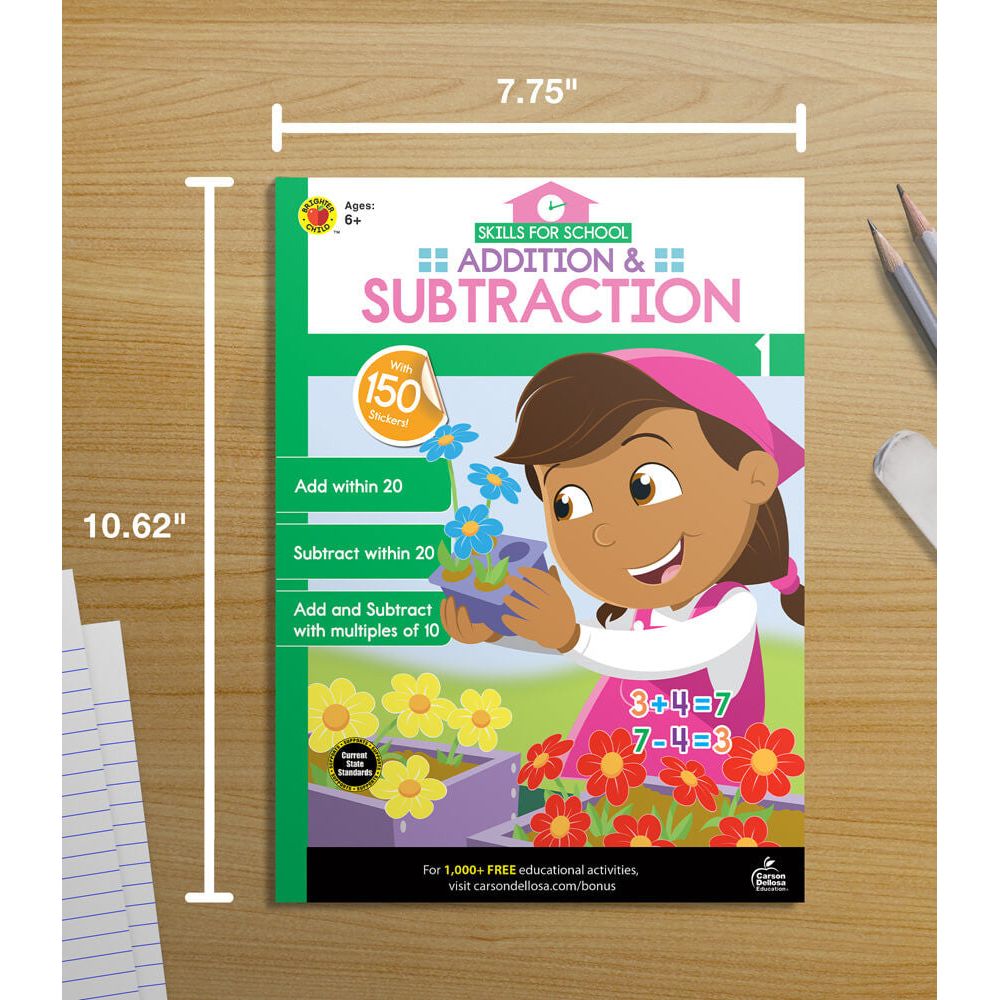 Addition and Subtraction Activity Book