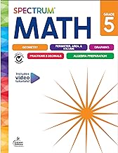 Spectrum Math Workbook, Grade 5