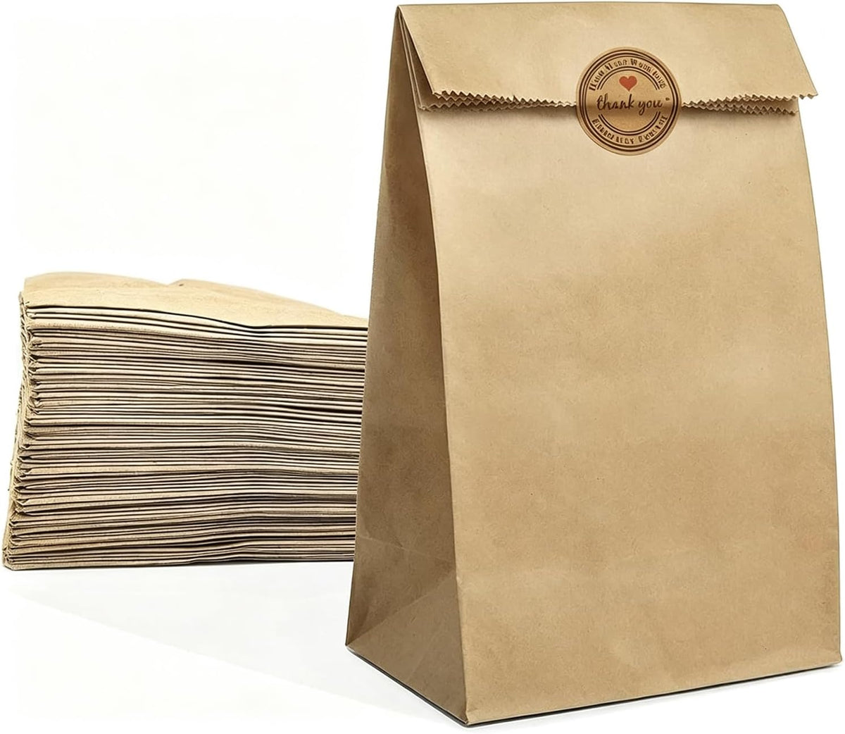 BAGS: PAPER SACKS, 50/PK