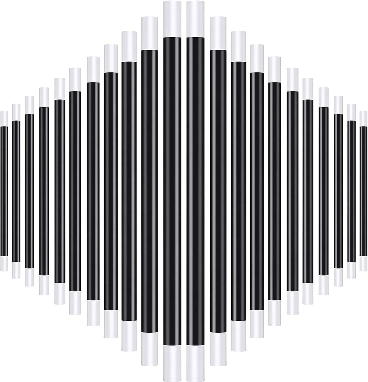 WANDS: Magic, Black and White, 10"