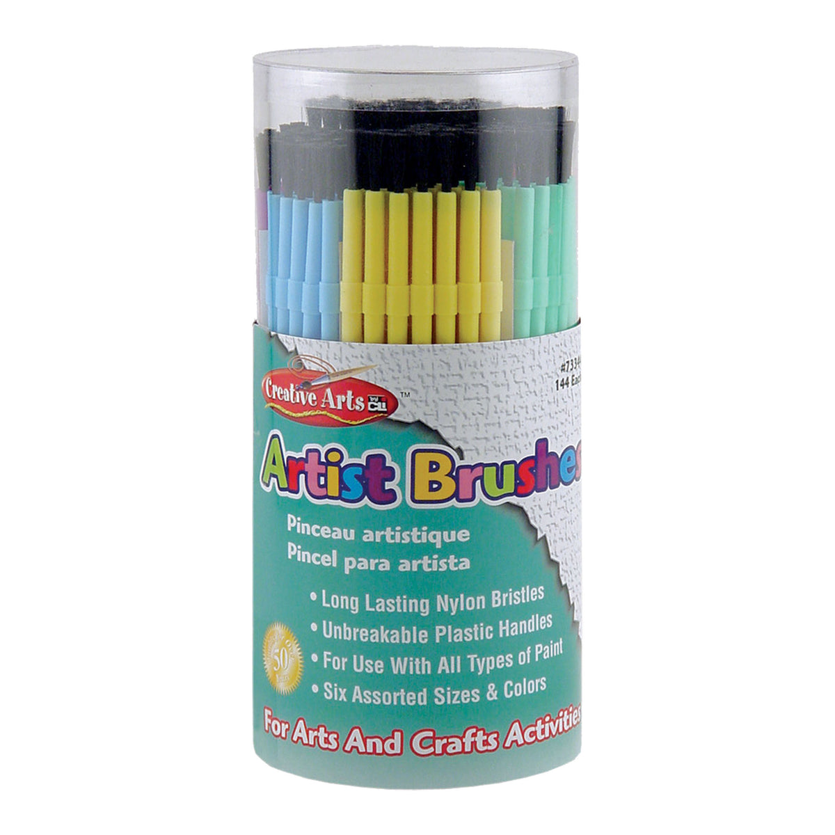 BRUSH: School Brush Jumbo Pack,144/pk
