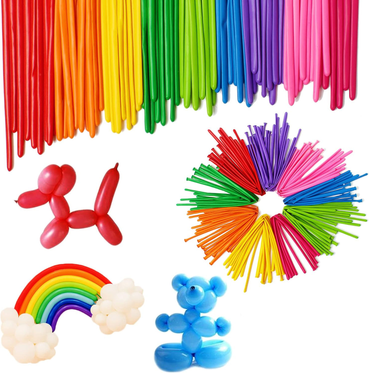 BALLOON: Twisty (Sculpture), 2x60, 100/pk