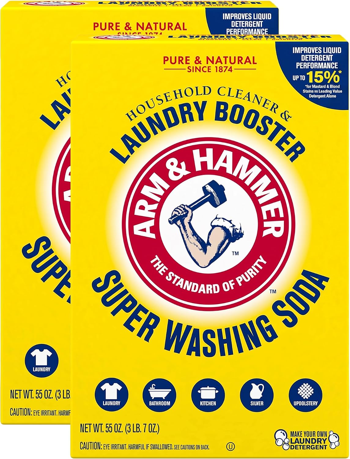 CHEMICALS: Super Washing Soda, Appx. 55oz