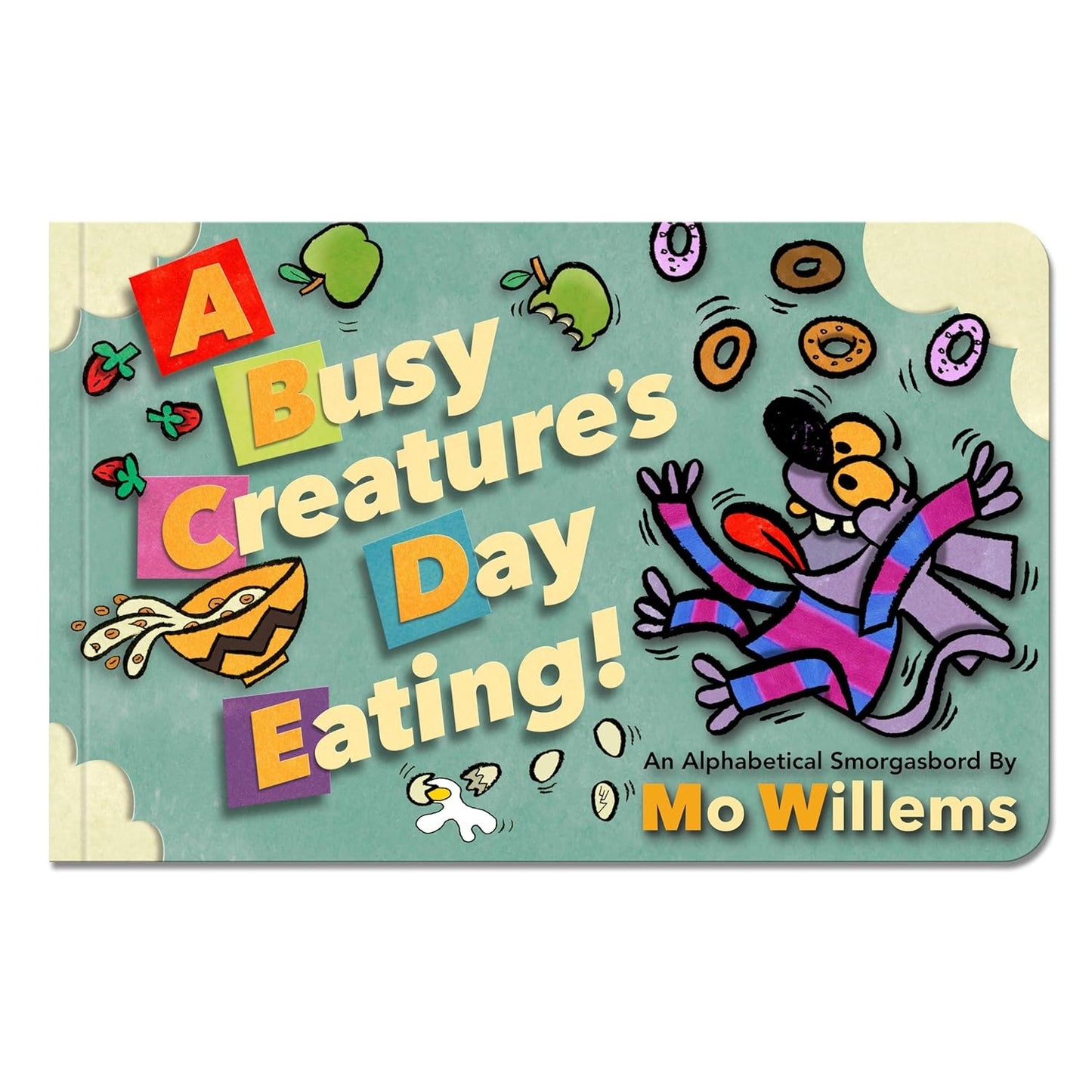 A Busy Creature's Day Eating!-Board Book