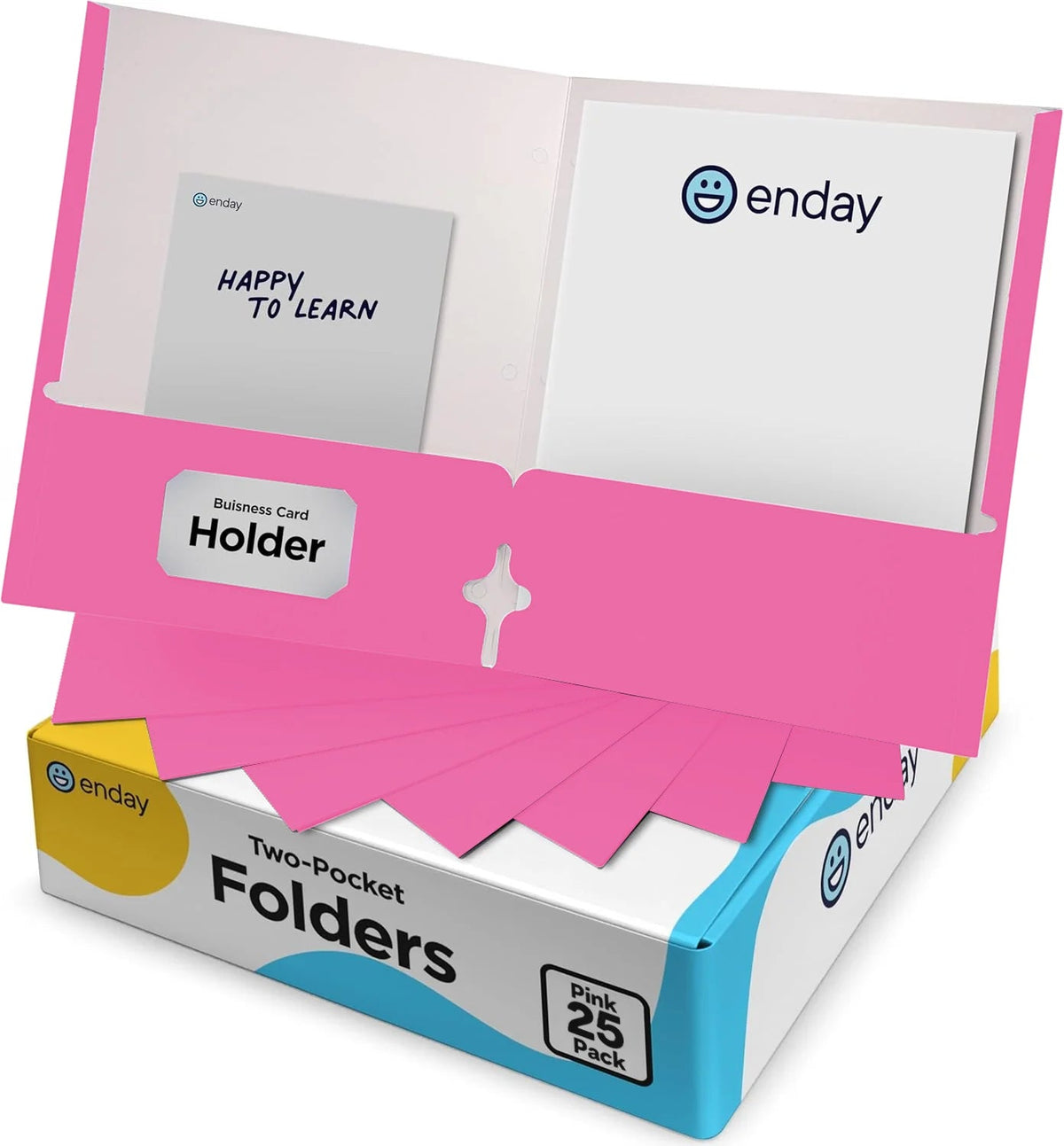 FOLDERS: 2-pkt, 9x12, 25/pk (any color ok)