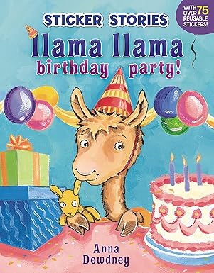 Llama Llama Birthday Party!  Sticker Book
