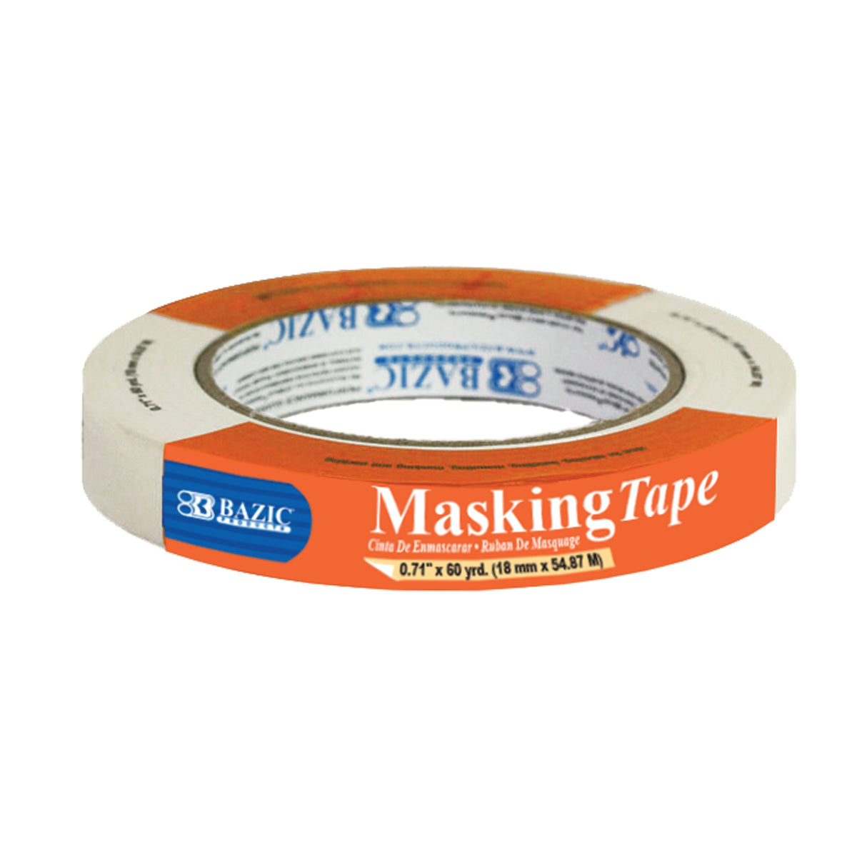 TAPE: Masking, 1/2", 60 yds