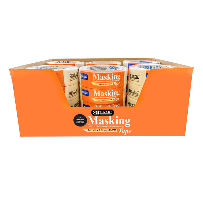 BAZIC General Purpose Masking Tape - A1 School Supplies