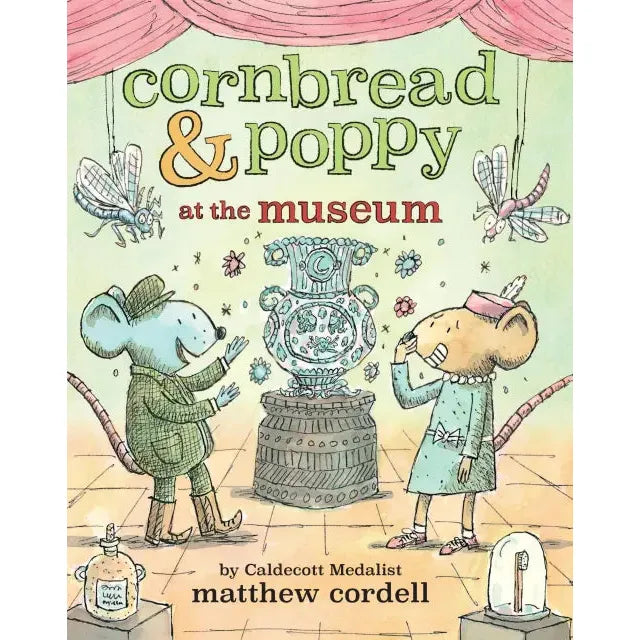 Cornbread & Poppy at the Museum