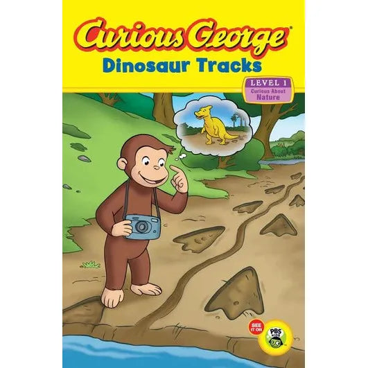 Curious George Curious George Dinosaur Tracks- Early Reader