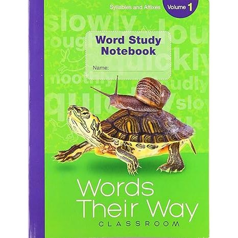 WORDS THEIR WAY CLASSROOM 2019 SYLLABLES AND AFFIXES VOLUME 1