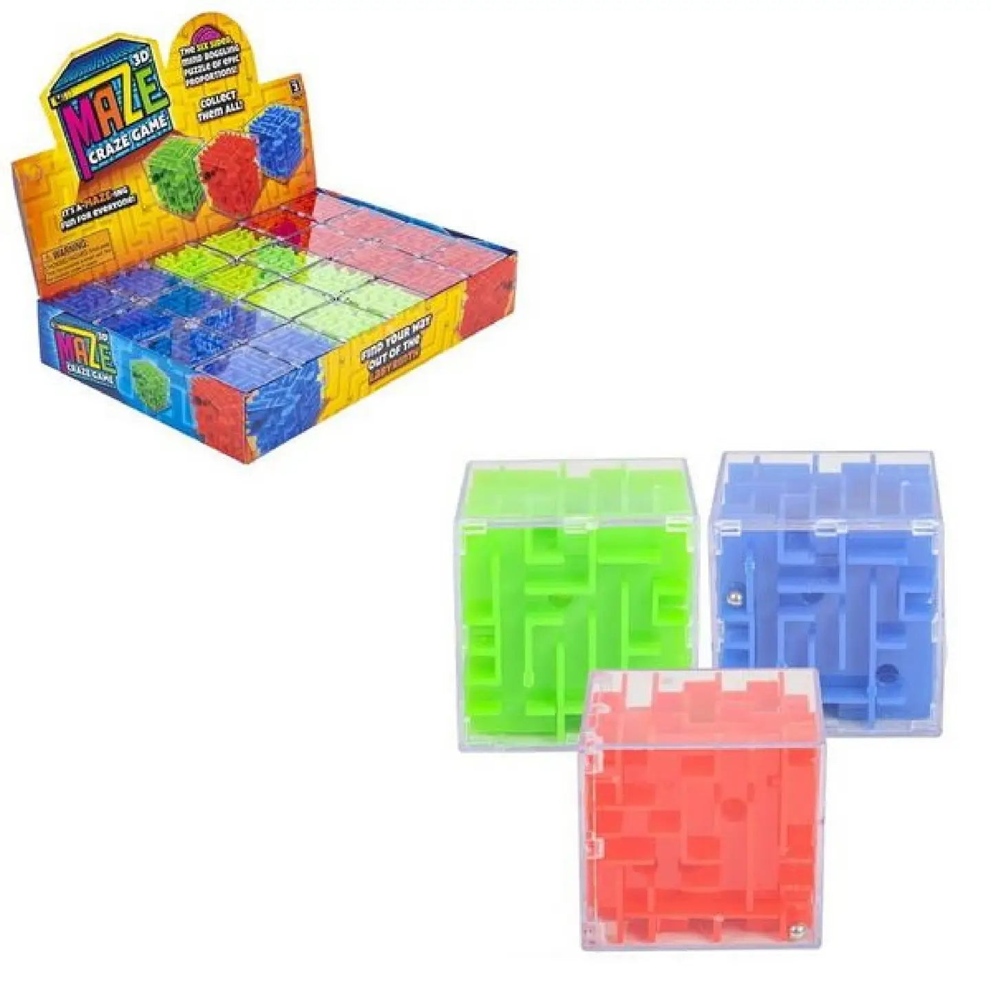 Puzzle Cube Game - Assorted