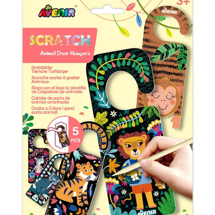 Full Display Animal Door Hangers, 24 Pcs