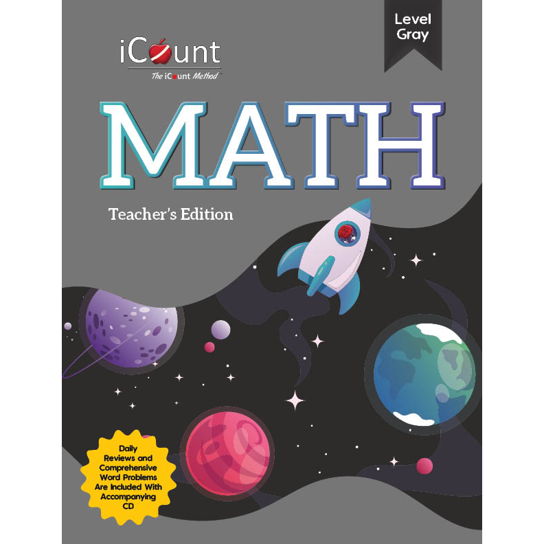 Level Gray Teacher’s Edition Math Book, Premium Line