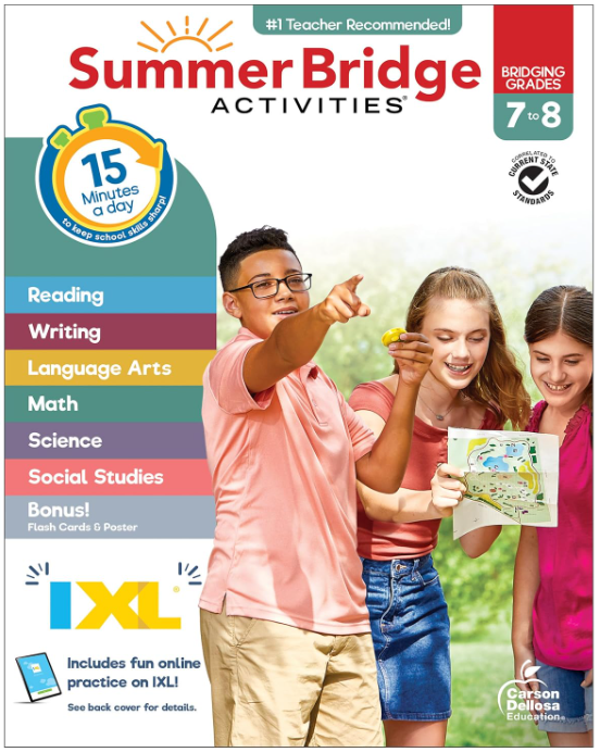 Summer Bridge Activities 7 to 8 UPDATED