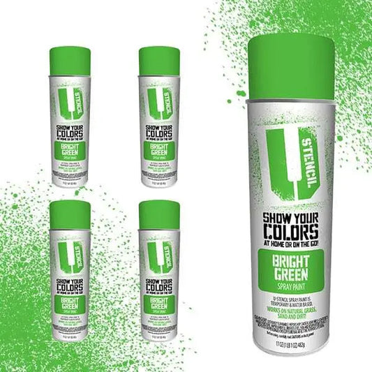 Bright Green Spray Paint
