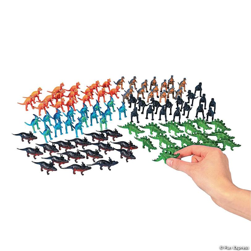 TOY: Realistic Dinosaurs, at least 75