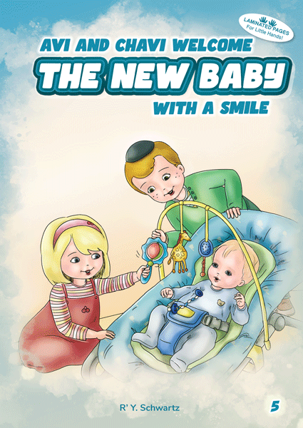 Avi and Chavi Welcome the New Baby With a Smile