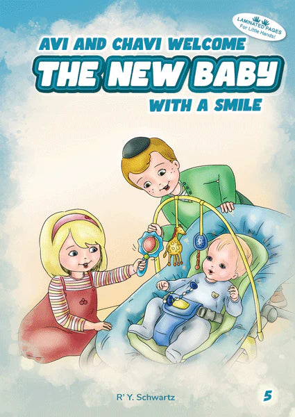 Avi and Chavi Welcome the New Baby With a Smile