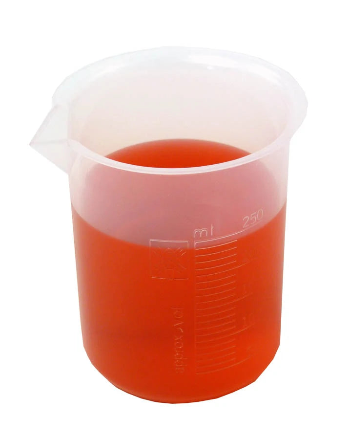 BEAKER: Straight Wall, Poly, 250ml