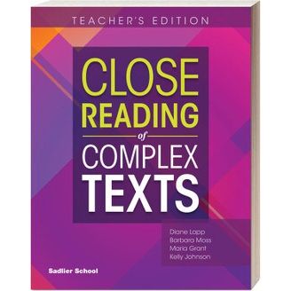 Close Reading of Complex Texts, Teacher Edition Grade 7