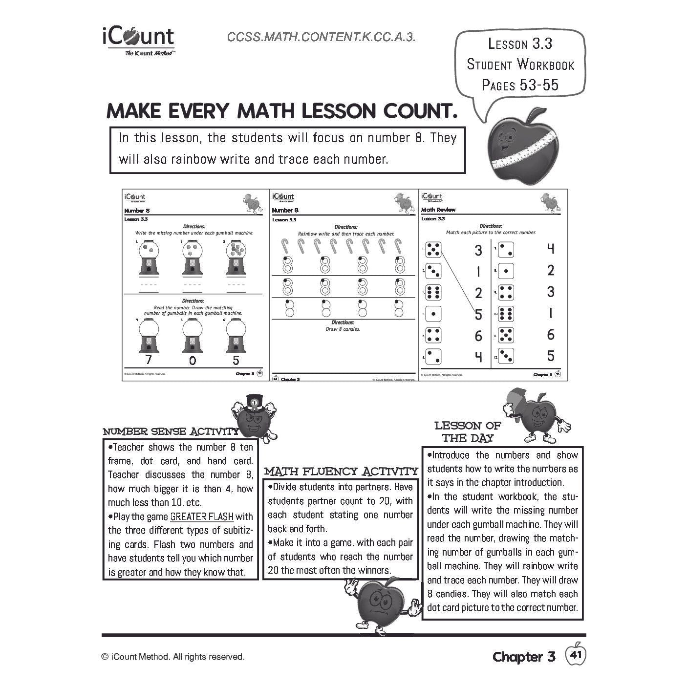 Level Pink Teacher’s Edition Math Book, Premium Line