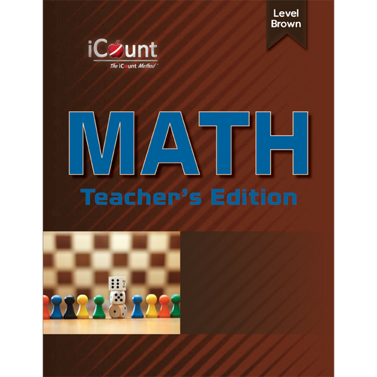 Level Brown Teacher’s Edition Math Book, Premium Line