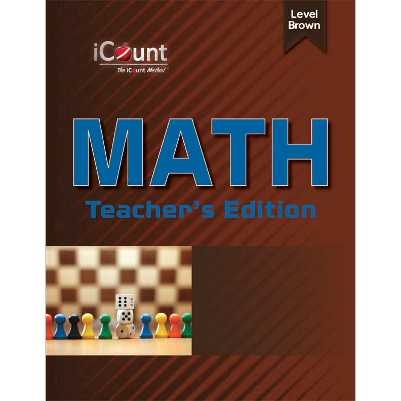 Level Brown Teacher’s Edition Math Book, Premium Line