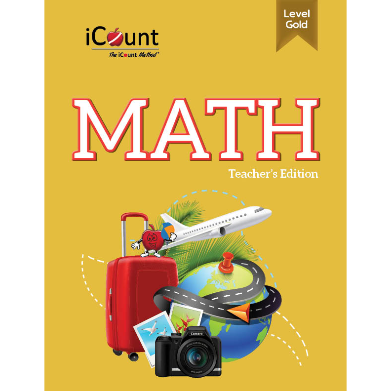 Level Gold Teacher’s Edition Math Book, Premium Line