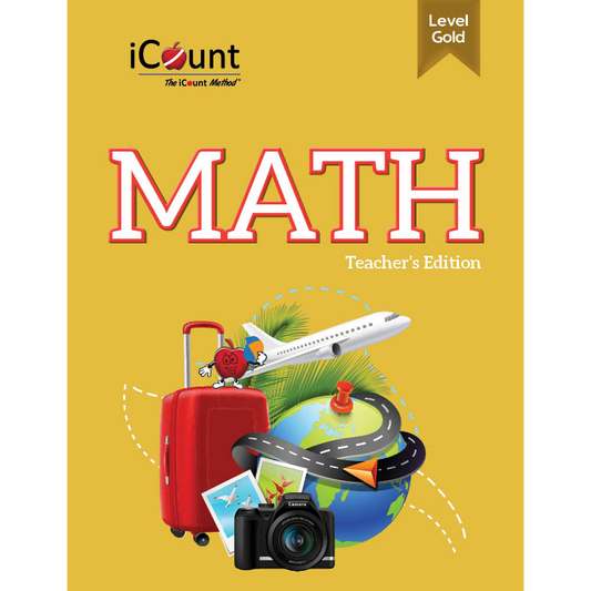 Level Gold Teacher’s Edition Math Book, Premium Line