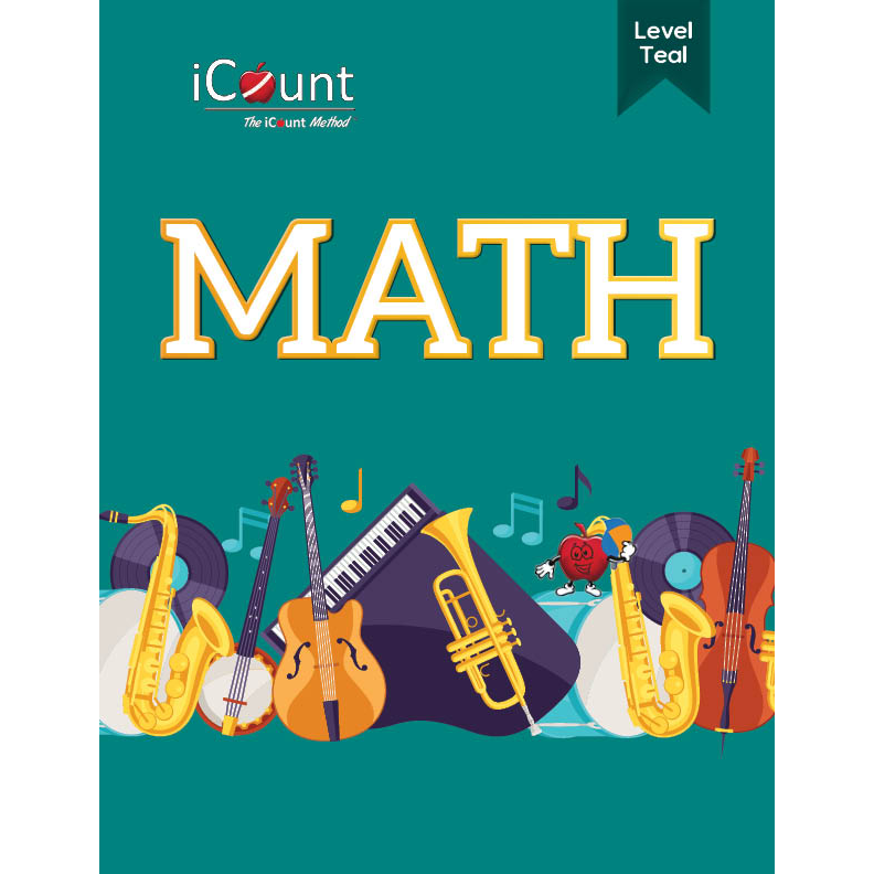 Level Teal Math Workbook, Premium Line