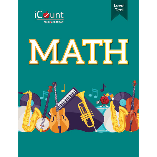 Level Teal Math Workbook, Premium Line