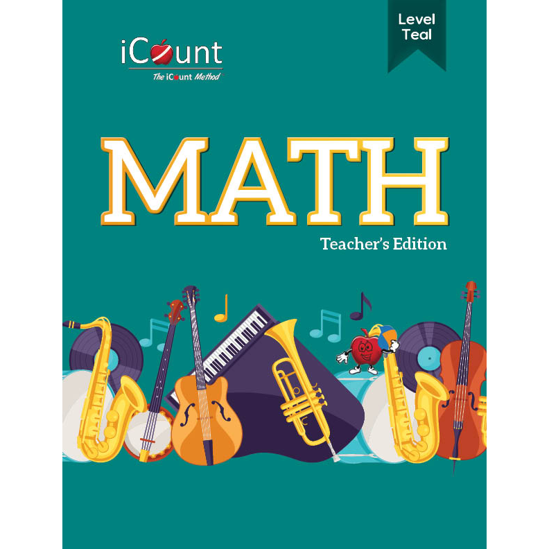 Level Teal Teacher’s Edition Math Book, Premium Line