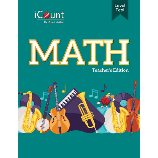 Level Teal Teacher’s Edition Math Book, Premium Line