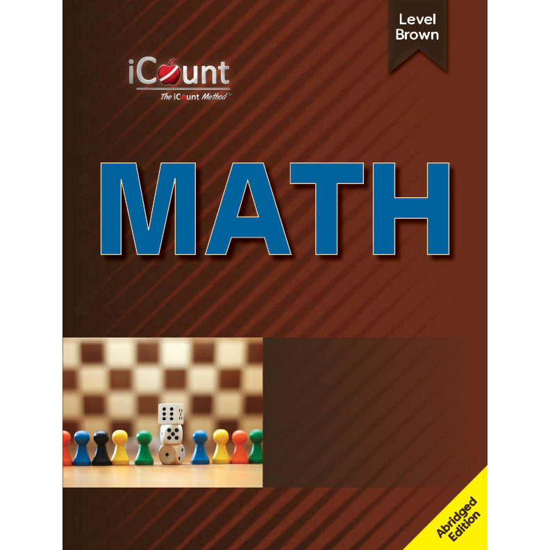 Level Brown Math Workbook, Abridged Line