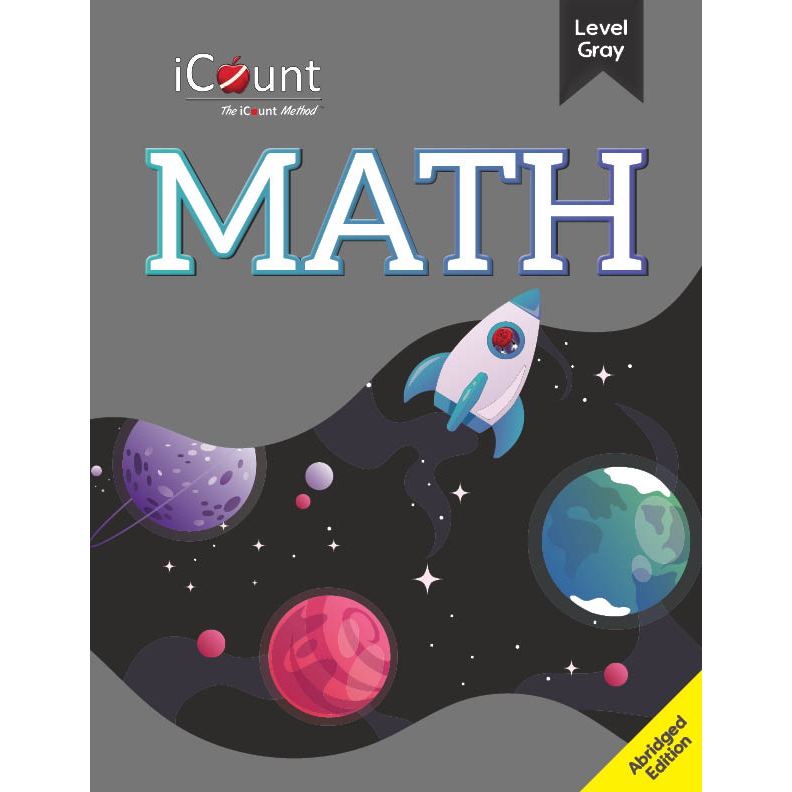 Level Gray Math Workbook, Abridged Line – Menucha Classroom Solutions